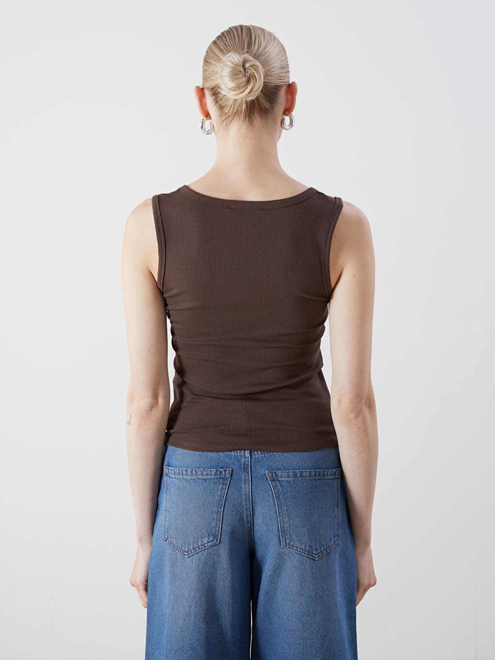 LCW Vision U Neck Women's Tank Top -S5Q422Z8-R39