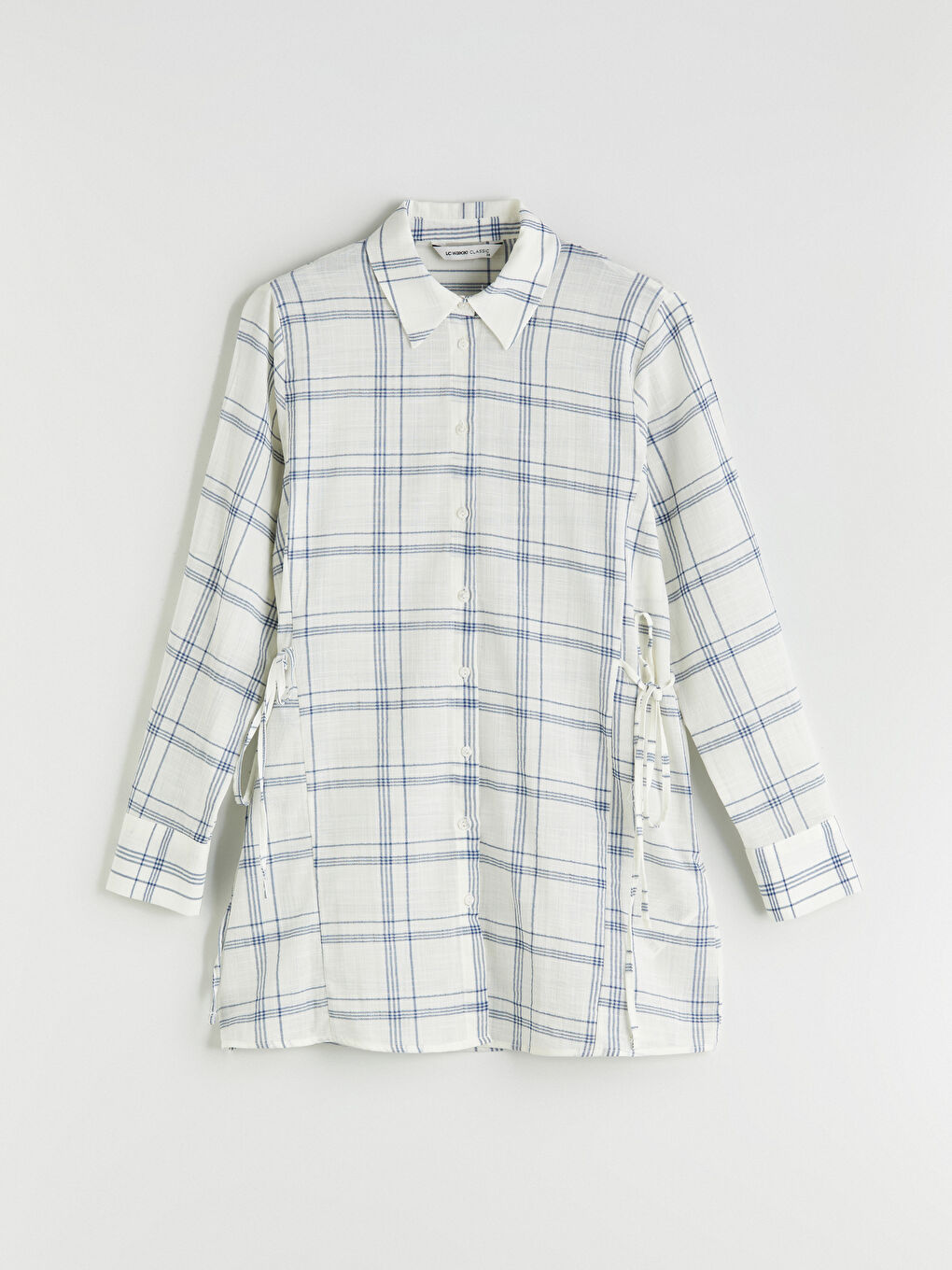LCWAIKIKI Classic Plaid Women's Shirt Tunic -S5Q453Z8-LN6