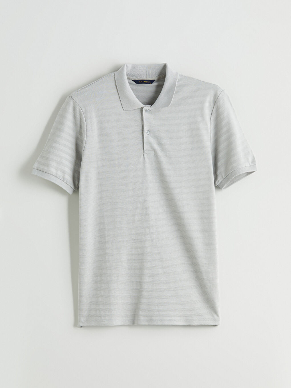 SOUTHBLUE Polo Neck Striped Pique Men's T-Shirt -S5Q462Z8-VK7
