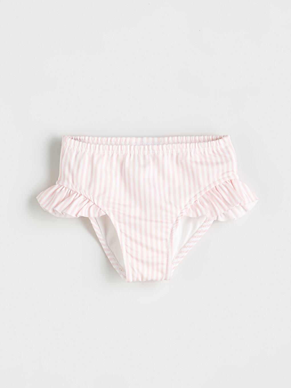 Pembe Fırfırlı Kız Bebek Bikini Alt