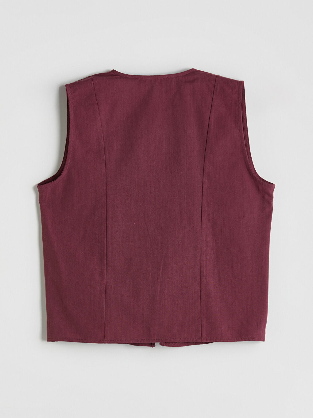 Kahverengi V Yaka Bağlamalı Bluz-5