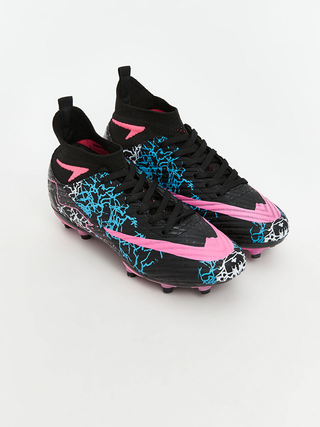 Laced Boys' Soccer Shoes -S5Q500Z4-UBQ