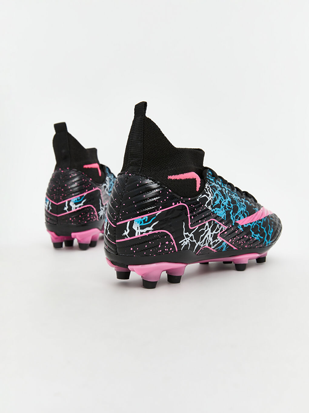 Laced Boys' Soccer Shoes -S5Q500Z4-UBQ