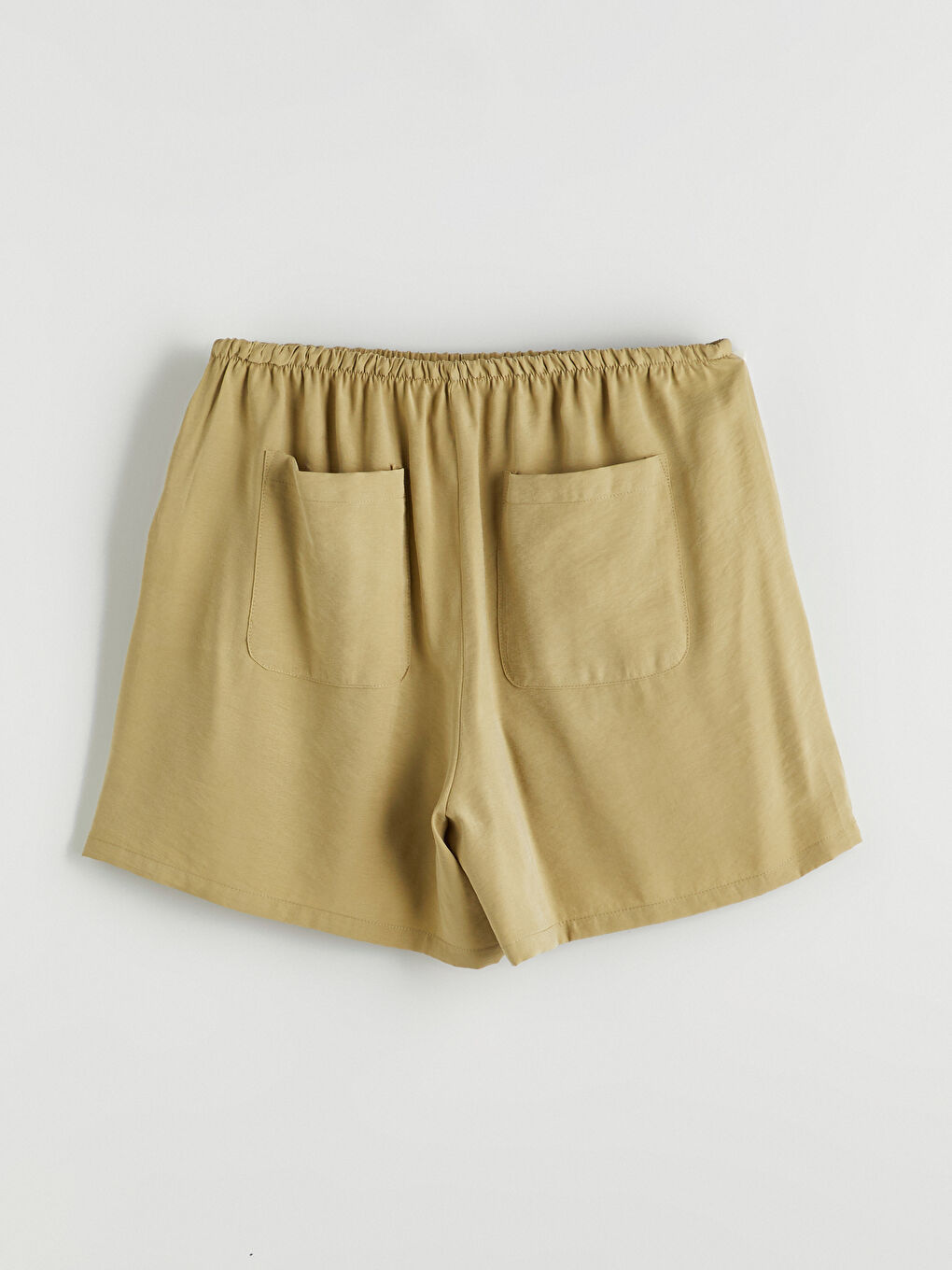Women's Elasticated Waist Modal Blend Shorts -S5Q515Z8-CTA