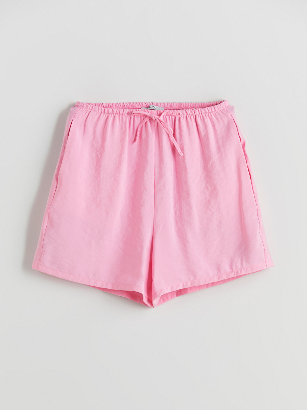Women's Elasticated Waist Modal Blend Shorts -S5Q515Z8-CUK