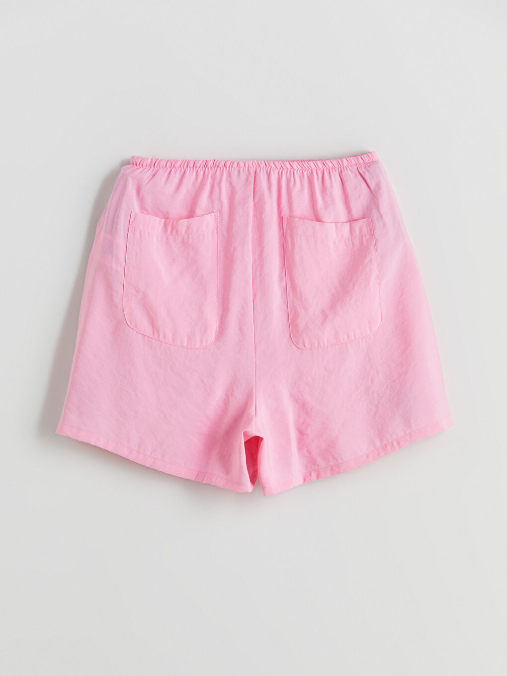 Women's Elasticated Waist Modal Blend Shorts -S5Q515Z8-CUK