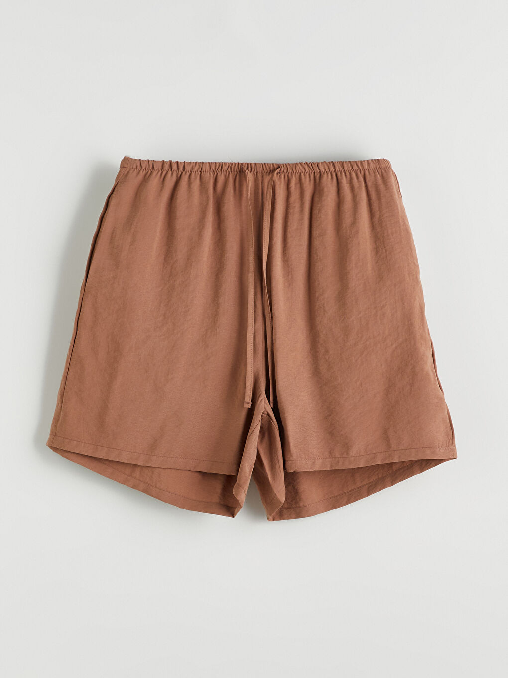 Women's Elasticated Waist Modal Blend Shorts -S5Q515Z8-D6H