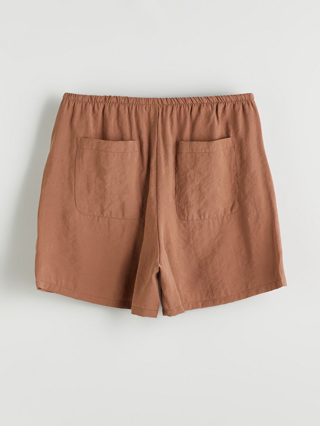 Women's Elasticated Waist Modal Blend Shorts -S5Q515Z8-D6H
