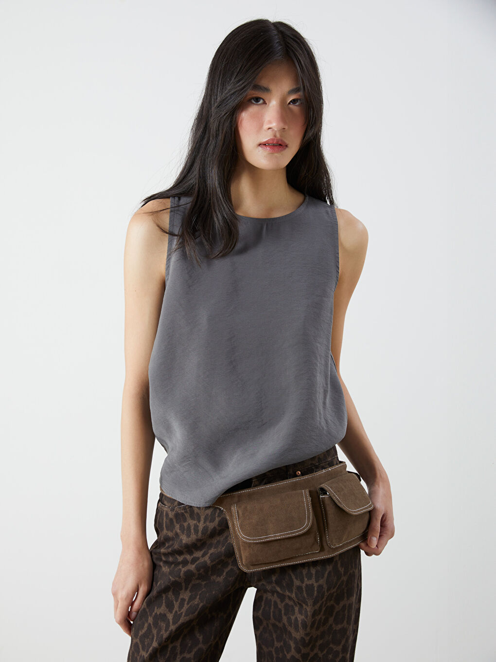 XSIDE Woman ANTHRACITE Blouse -S5Q531Z8-CWF