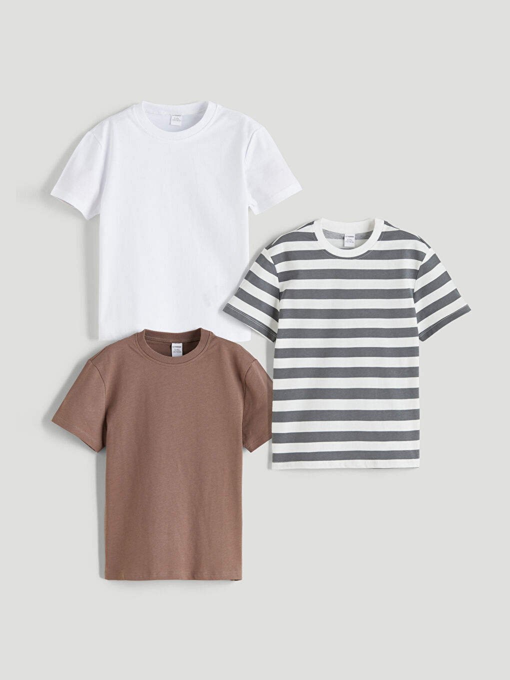 LCW Kids Boy BROWN T-Shirt -S5Q540Z1-H2Q