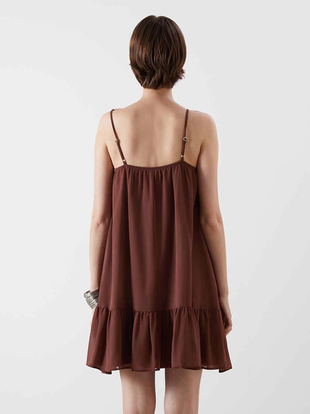 Woman BROWN Dress -S5Q582Z8-HHB