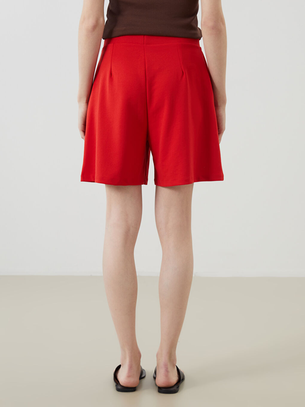 Elasticated Waist Women's Shorts -S5Q590Z8-H0P