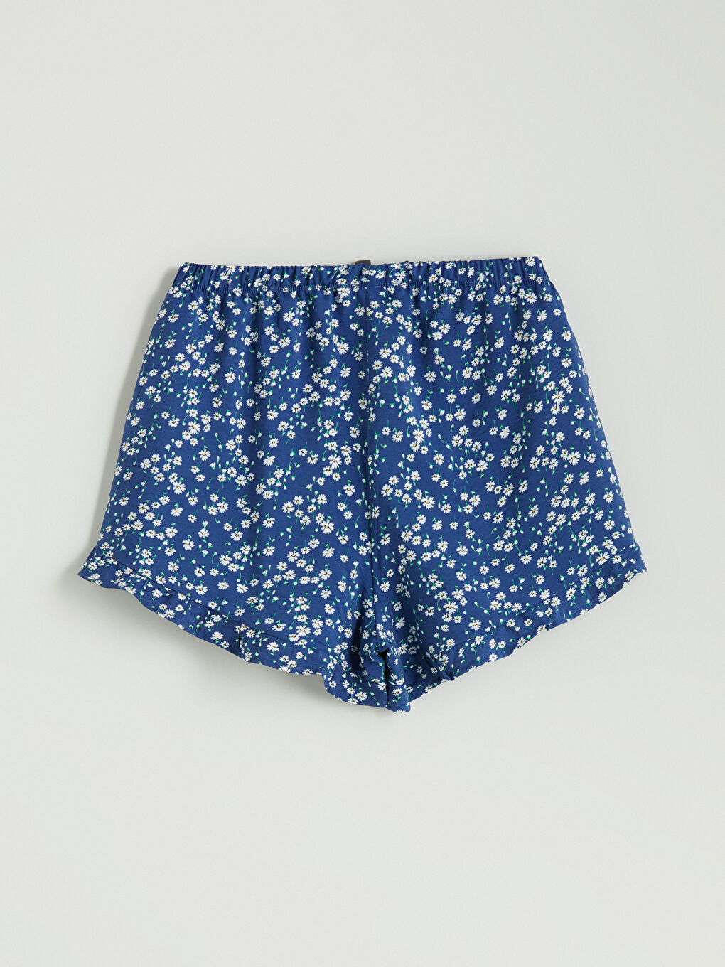 V Neck Floral Women's Shortie Pyjama Set -S5Q613Z8-LSJ