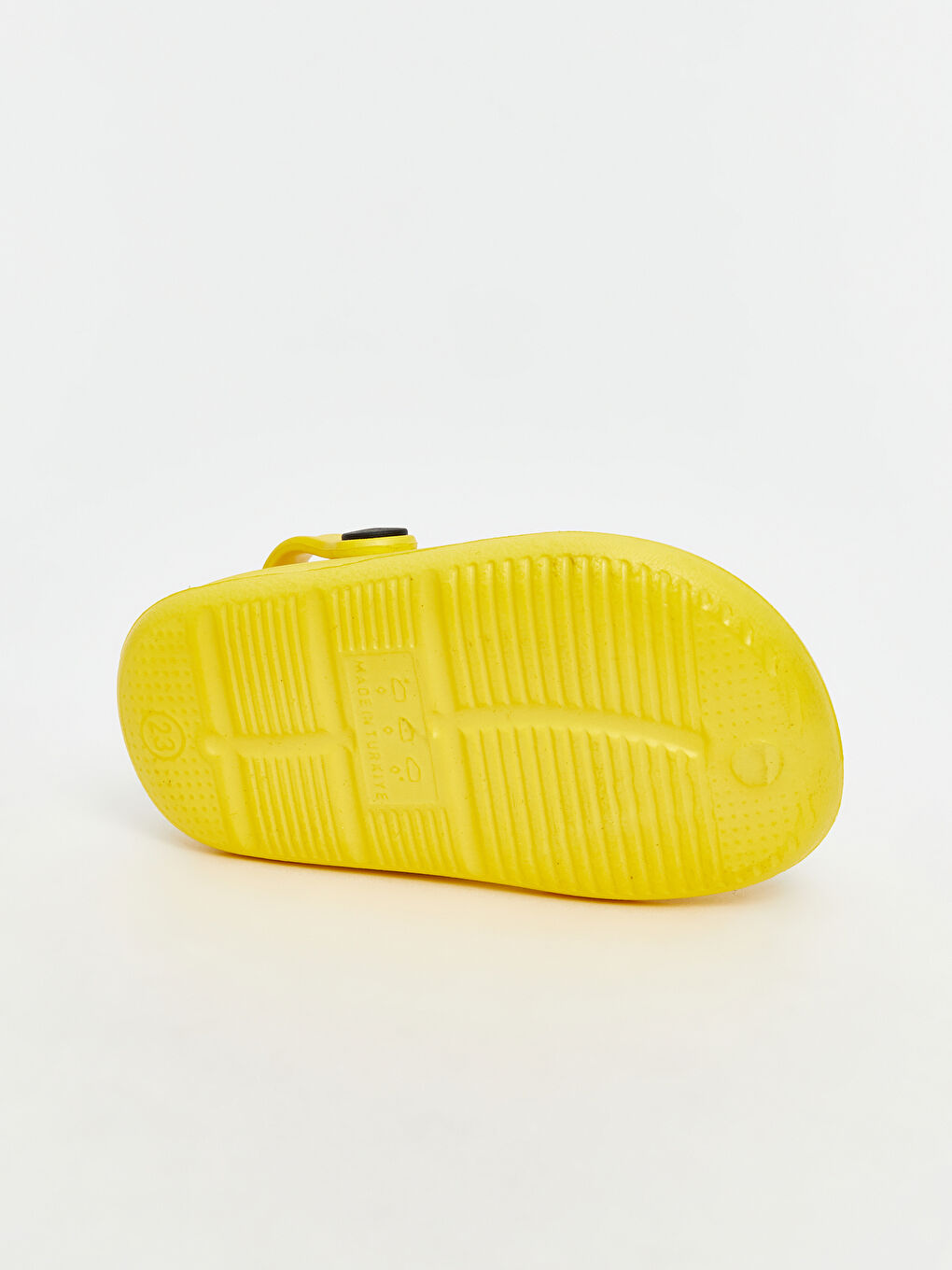 Sarı Baskılı Erkek Bebek Plaj Sandaleti-3