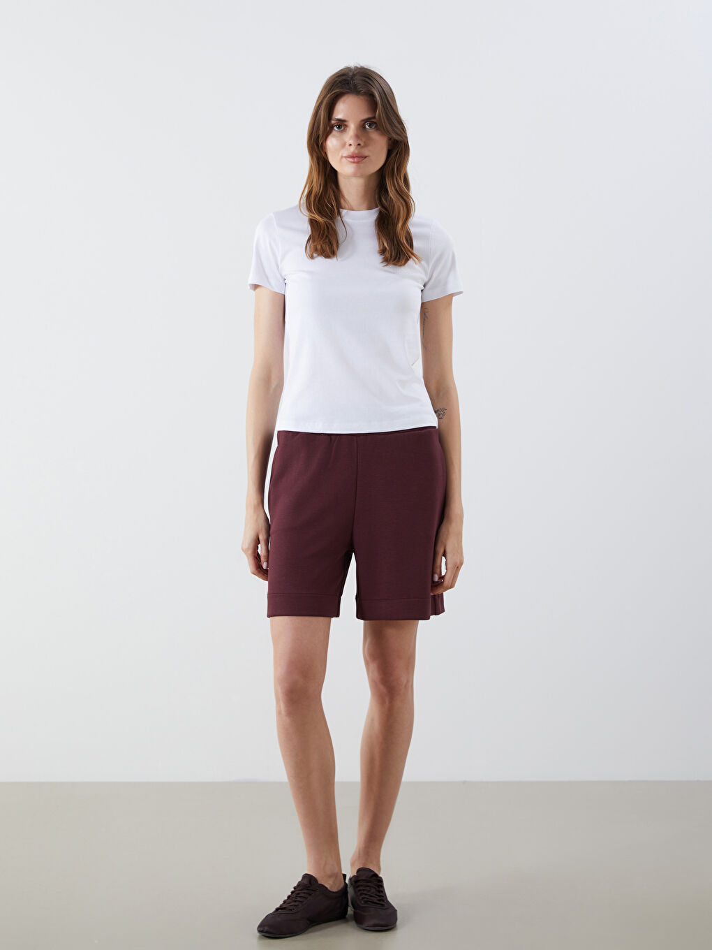 LCW Vision Elasticated Waist Women's Shorts -S5Q634Z8-HFA