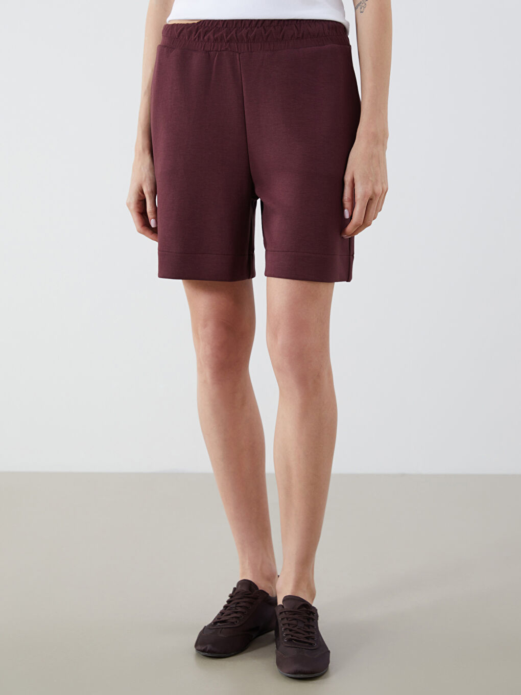 LCW Vision Elasticated Waist Women's Shorts -S5Q634Z8-HFA