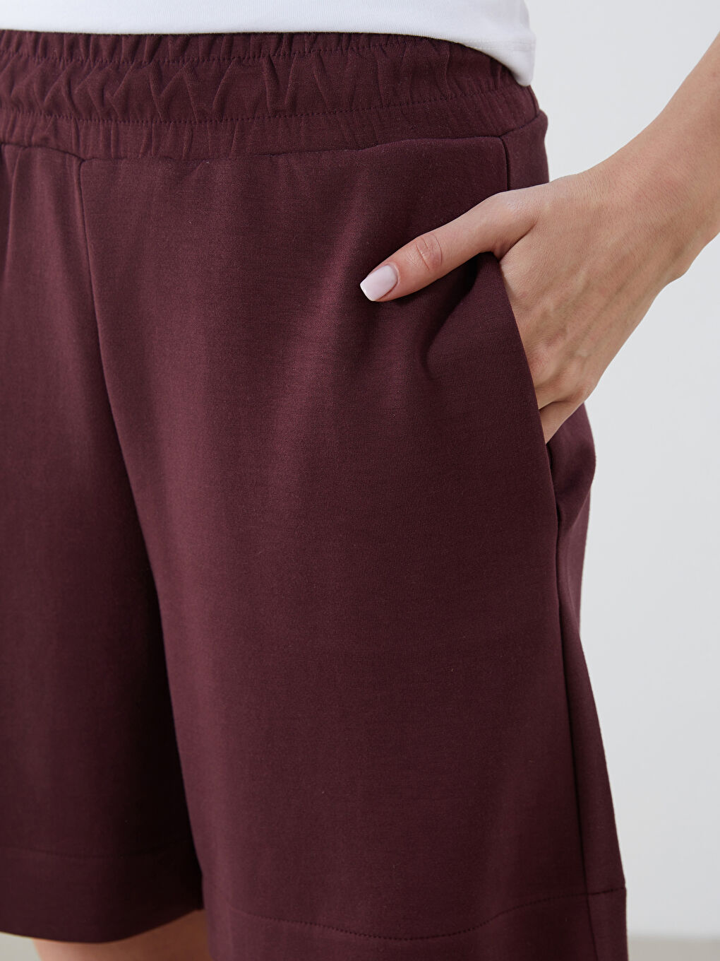 LCW Vision Elasticated Waist Women's Shorts -S5Q634Z8-HFA