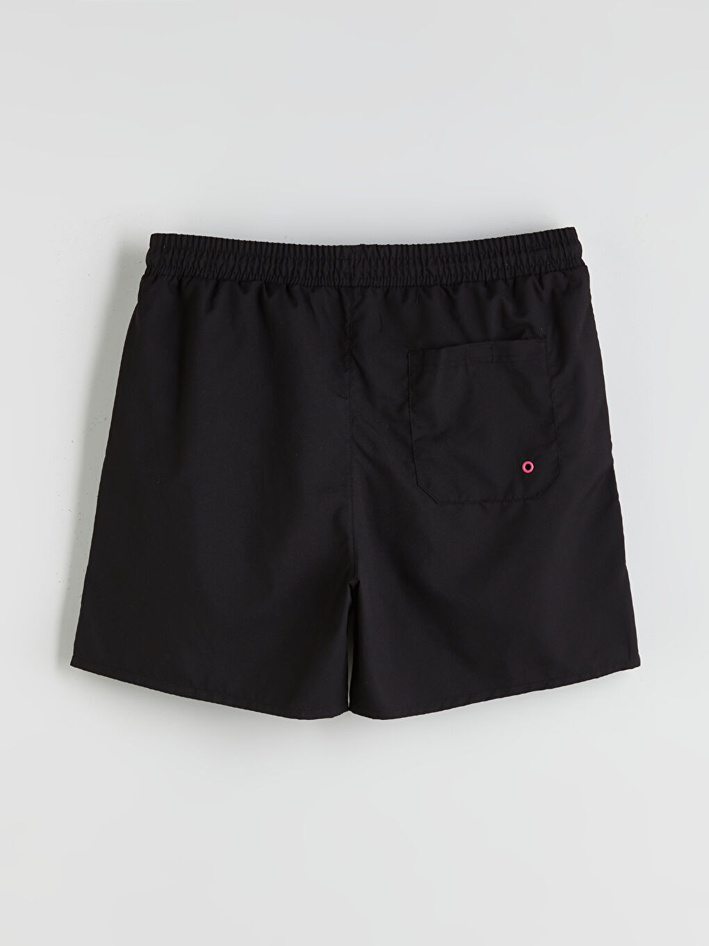 Siyah Kısa Boy Squid Game Baskılı Erkek Deniz Şortu-5