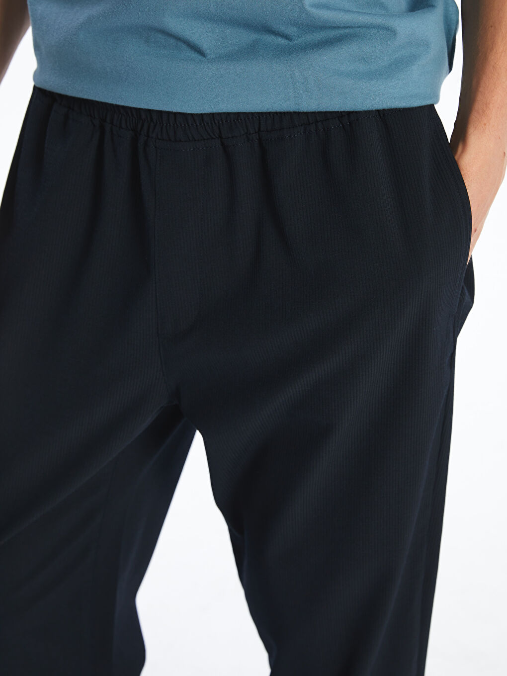 XSIDE Standard Fit Dobby Fabric Men's Trousers -S5Q658Z8-J2Y