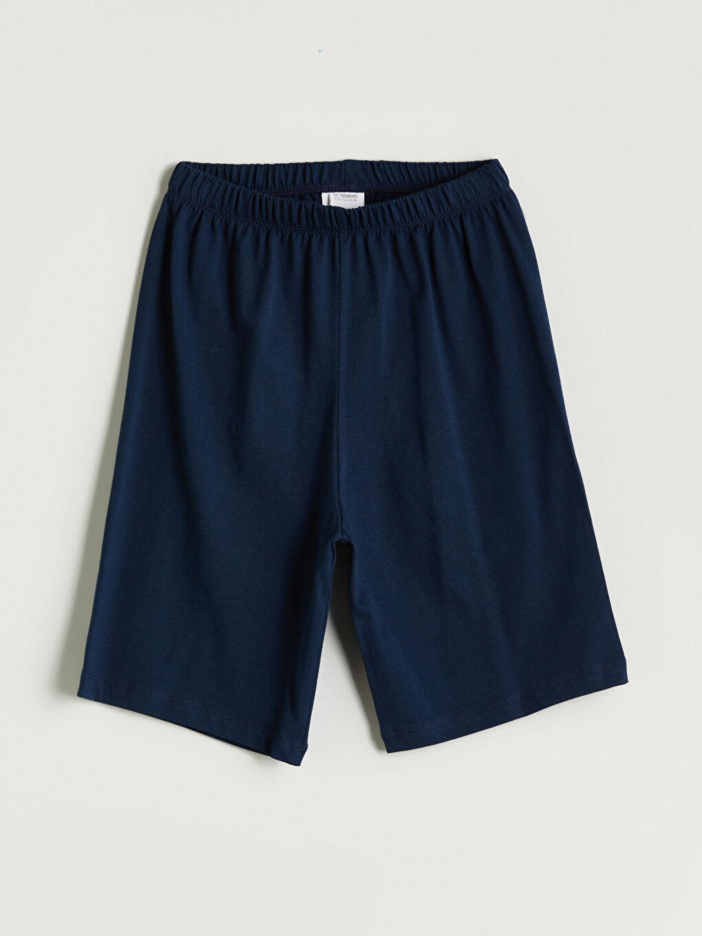 Lacivert Beli Lastikli Erkek Çocuk Pijama Şort