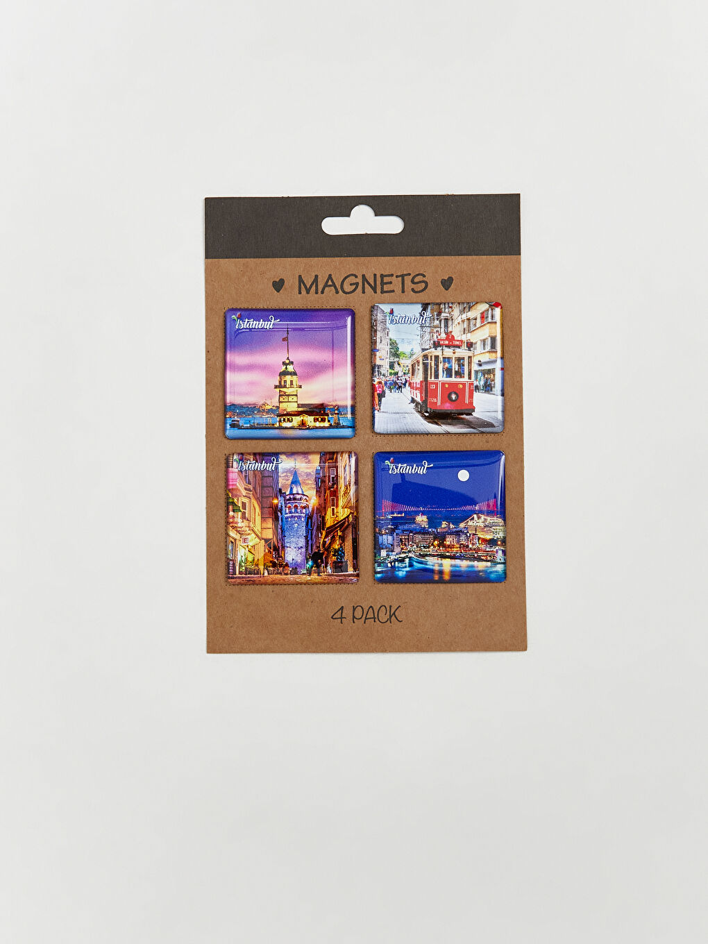 Karışık 4 Parça Magnet Seti
