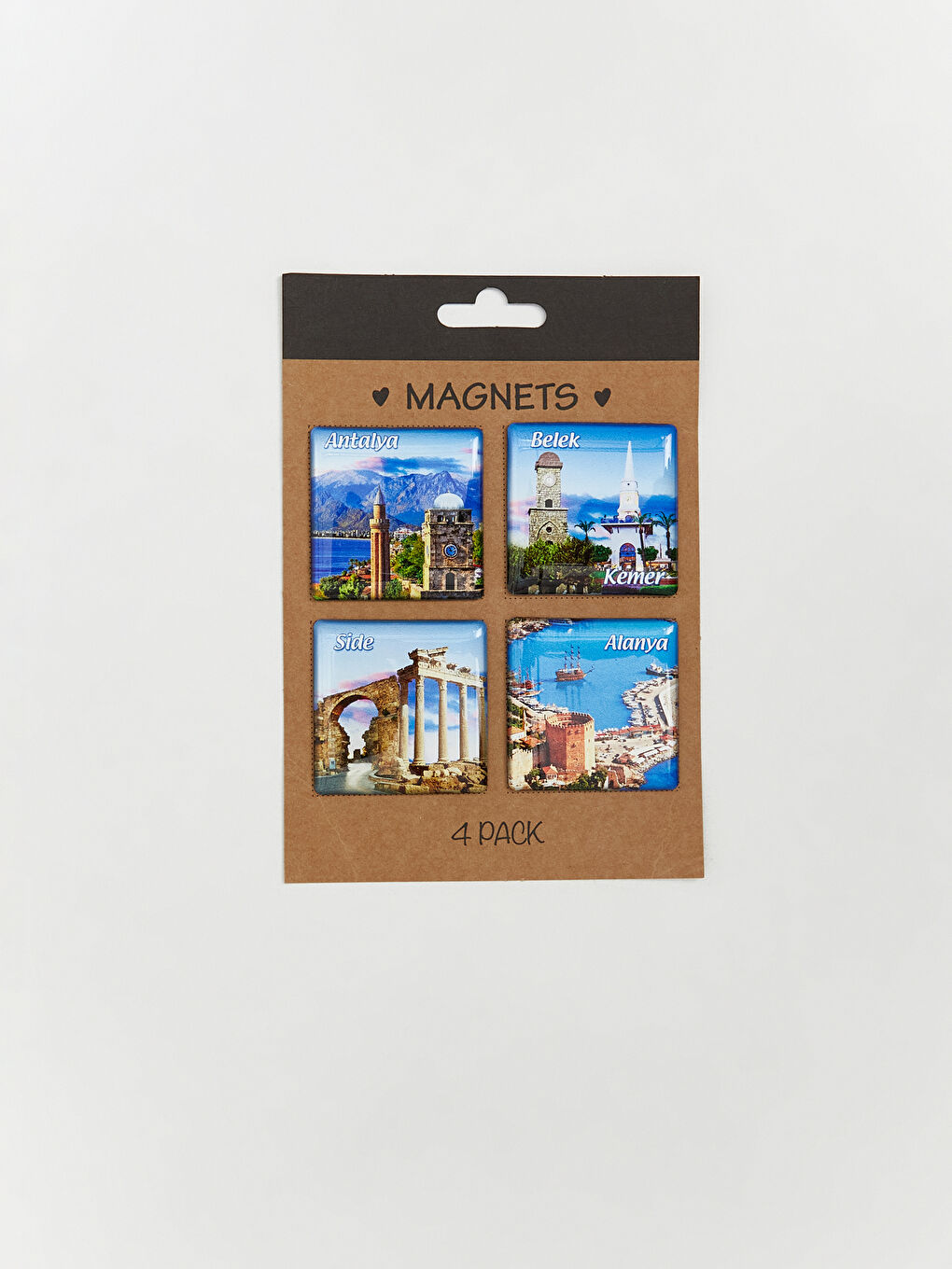 Karışık 4 Parça Magnet Seti