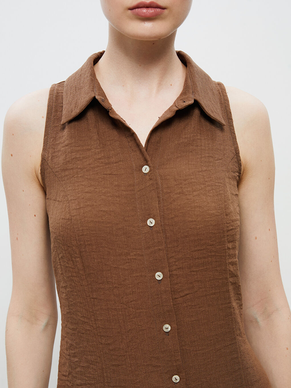 Woman BROWN Dress -S5Q692Z8-J0W