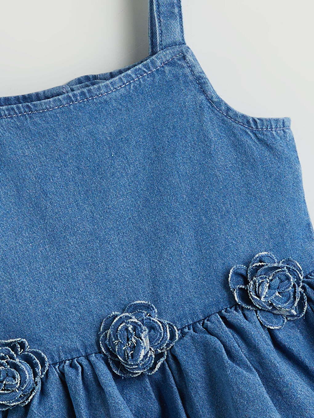 Girl INDIGO Denim Dress -S5Q693Z1-507
