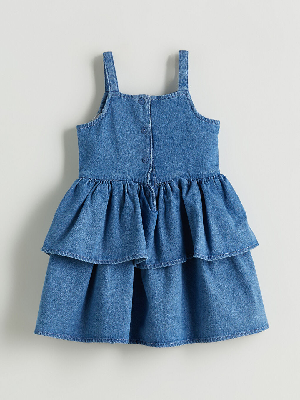 Girl INDIGO Denim Dress -S5Q693Z1-507