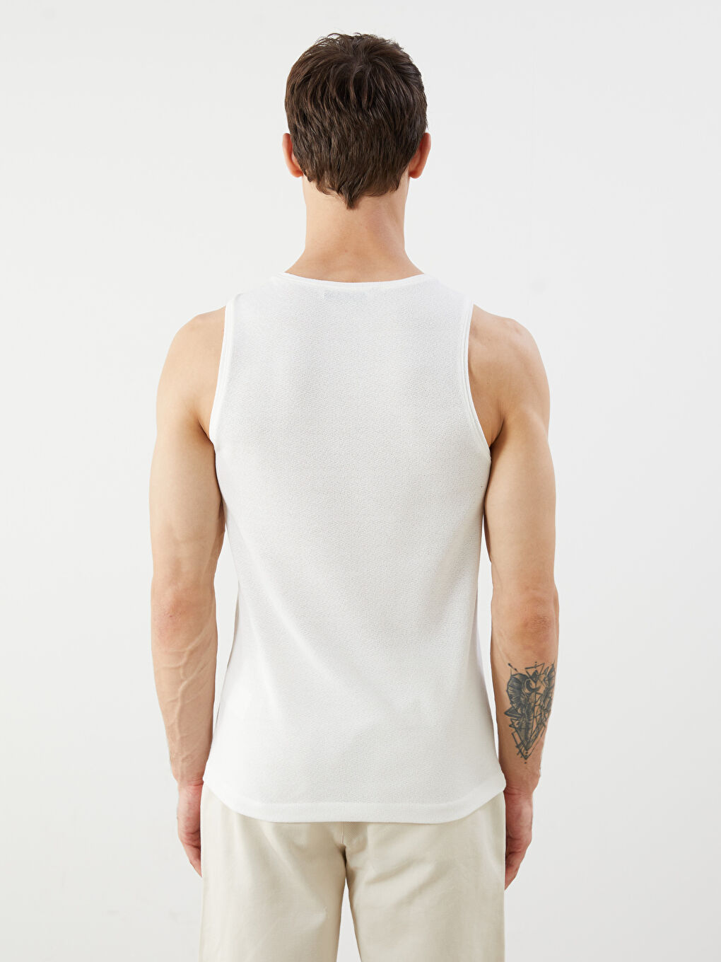 LCW Vision Crew Neck Men's Sleeveless T-Shirt -S5Q694Z8-FEF