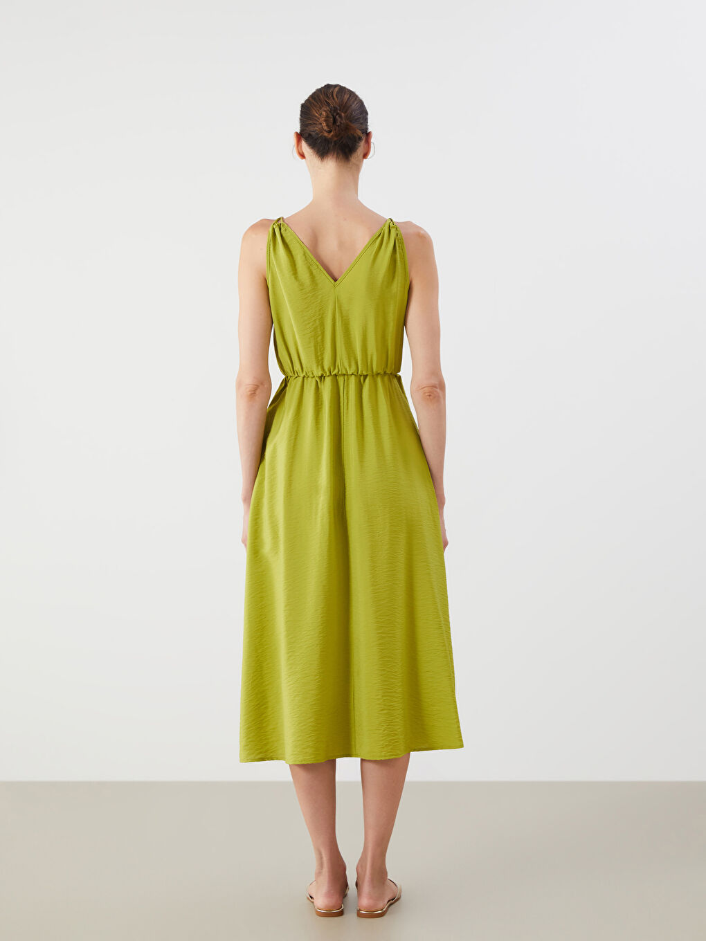 LCWAIKIKI Classic Woman GREEN Dress -S5Q729Z8-K95