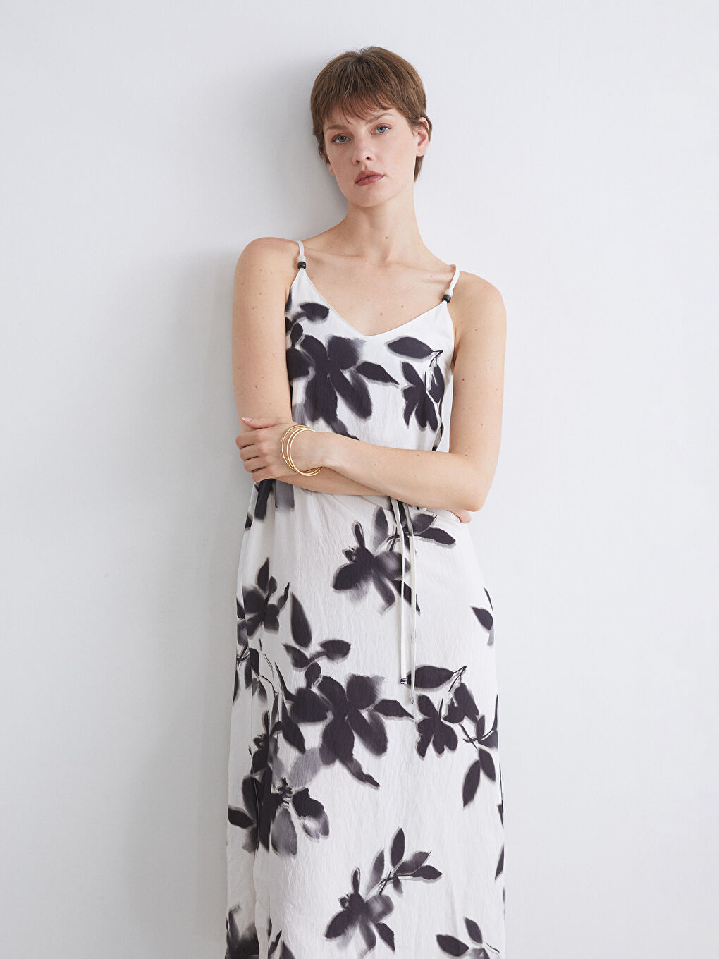 LCWAIKIKI Classic Woman BLACK Dress -S5Q730Z8-LQJ