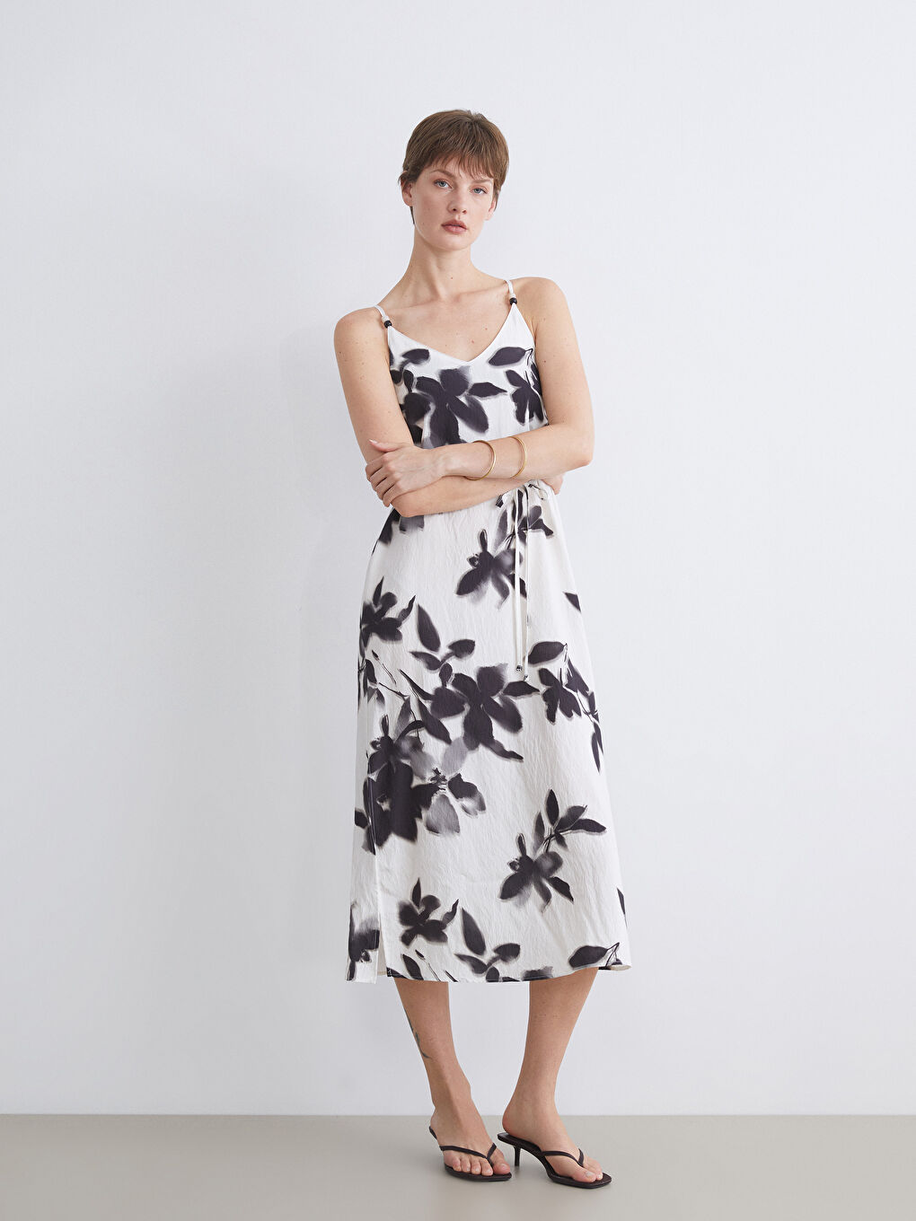 LCWAIKIKI Classic Woman BLACK Dress -S5Q730Z8-LQJ