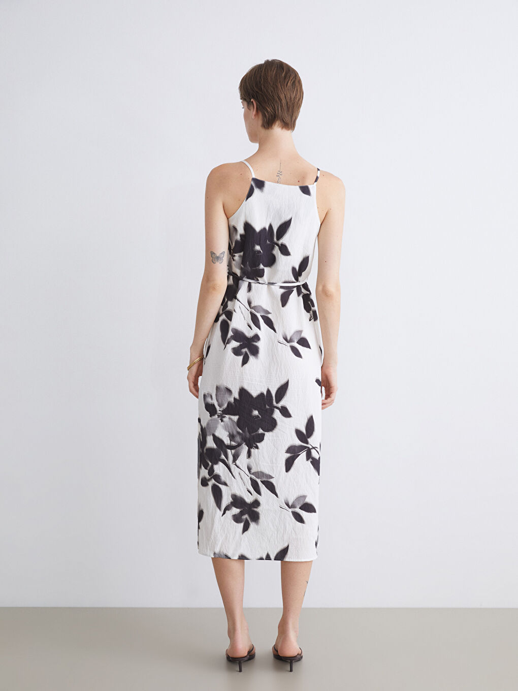 LCWAIKIKI Classic Woman BLACK Dress -S5Q730Z8-LQJ