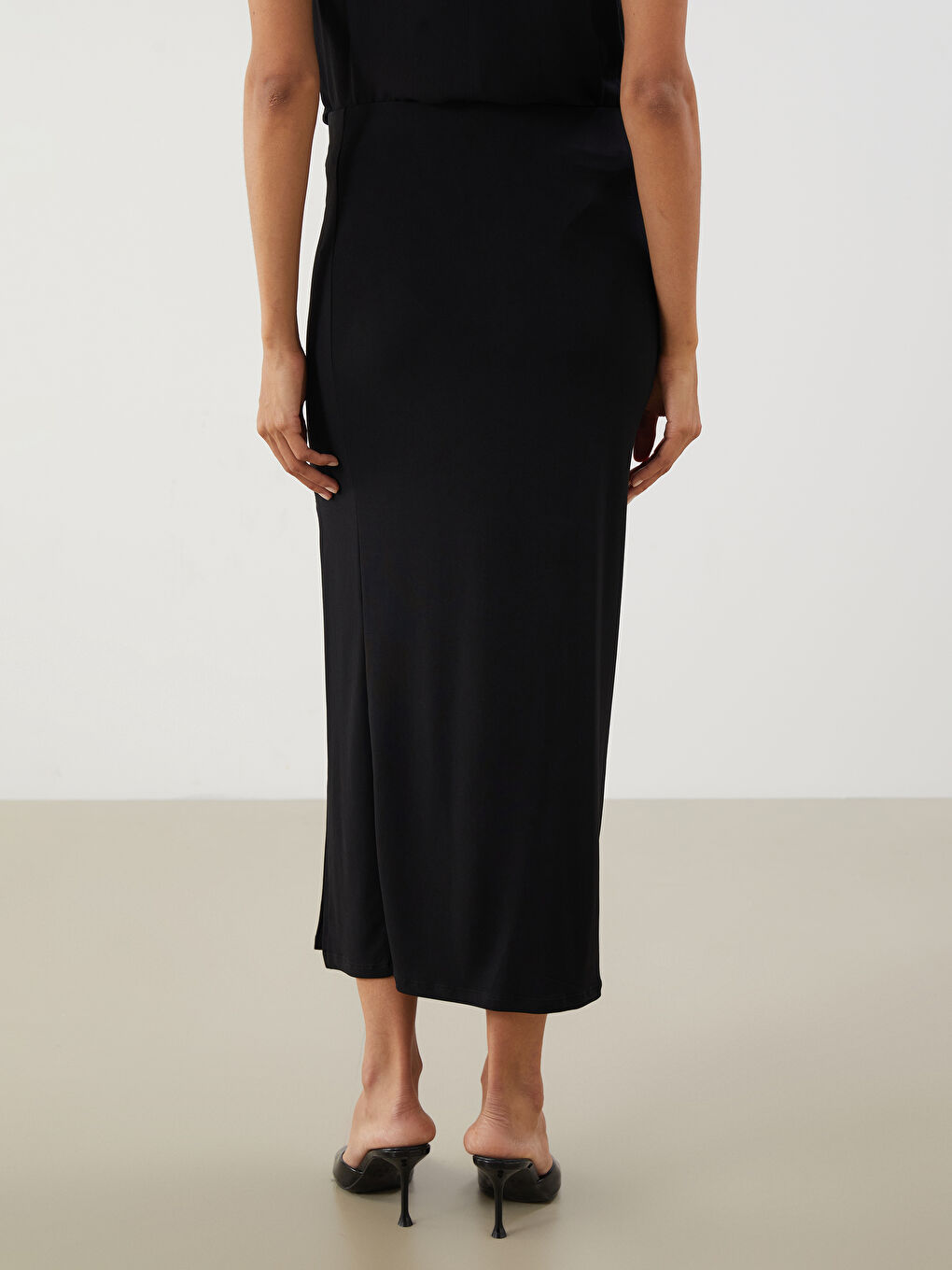 LCWAIKIKI Classic Woman BLACK Skirt -S5Q731Z8-CVL
