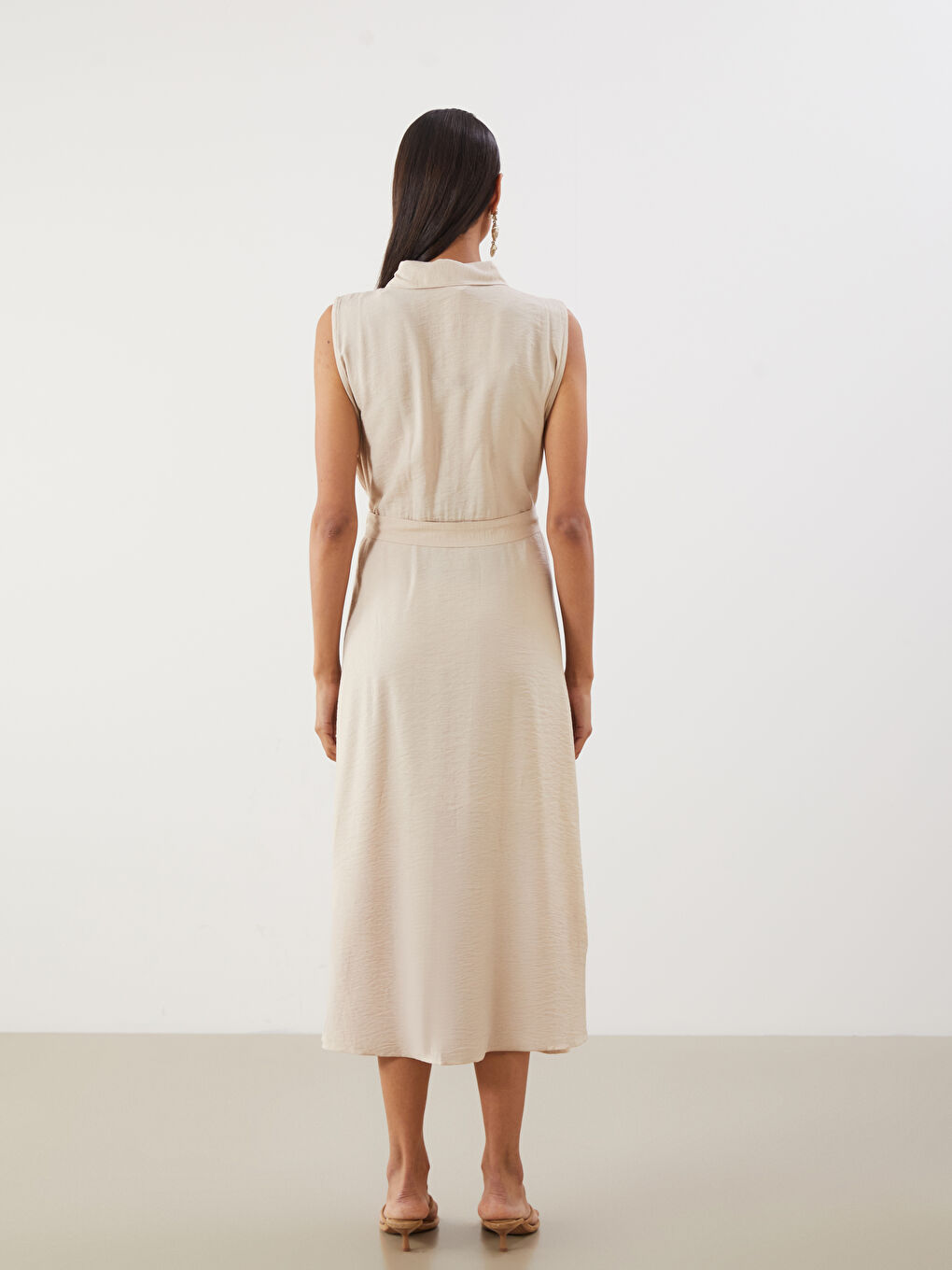 Belted Shirt Dress -S5Q732Z8-CR8