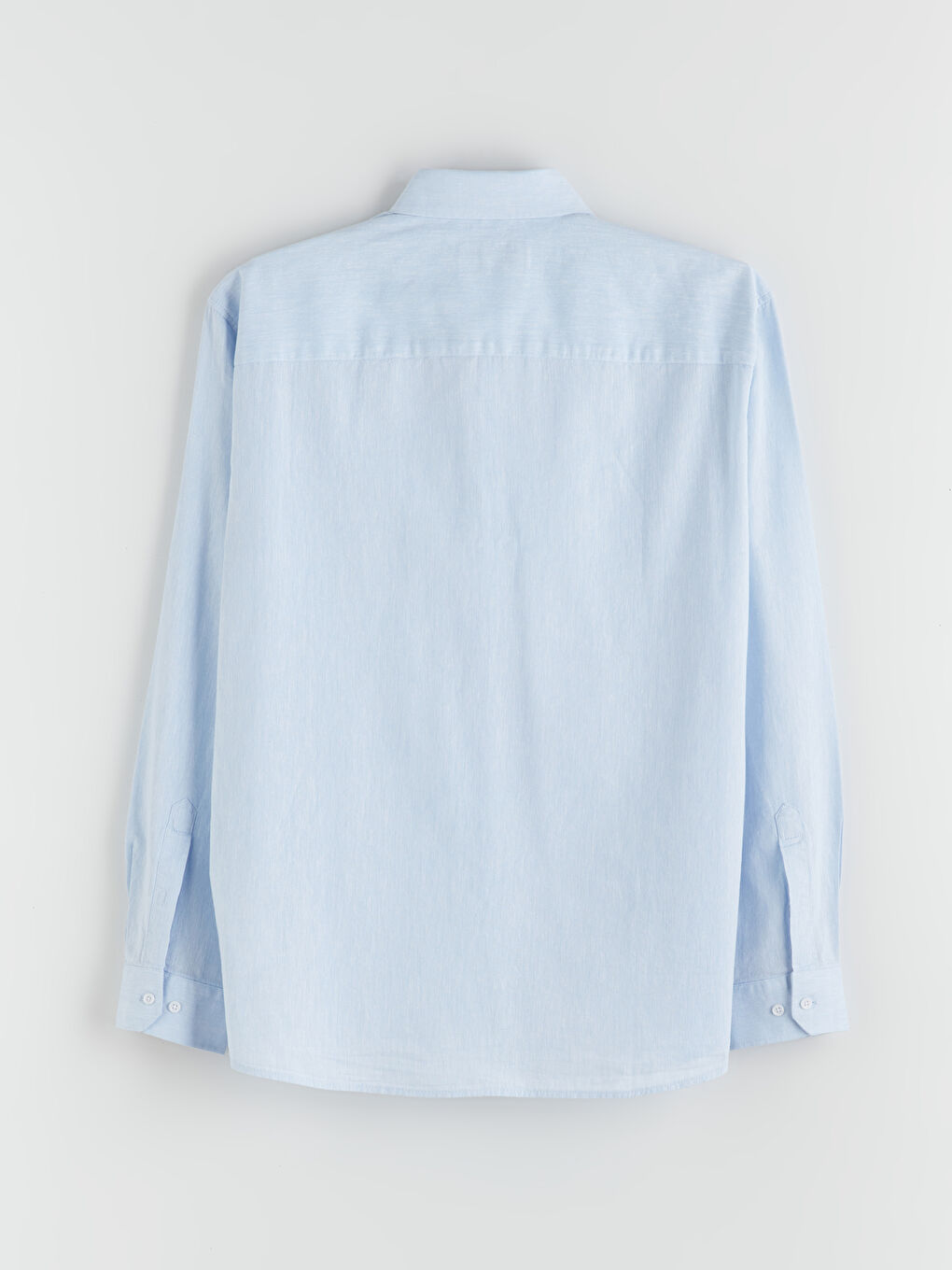 Mavi Regular Fit Uzun Kollu Keten Karışımlı Erkek Gömlek-5