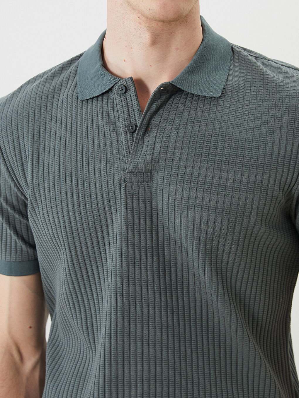SOUTHBLUE Men's Polo Neck T-Shirt -S5Q766Z8-L1R