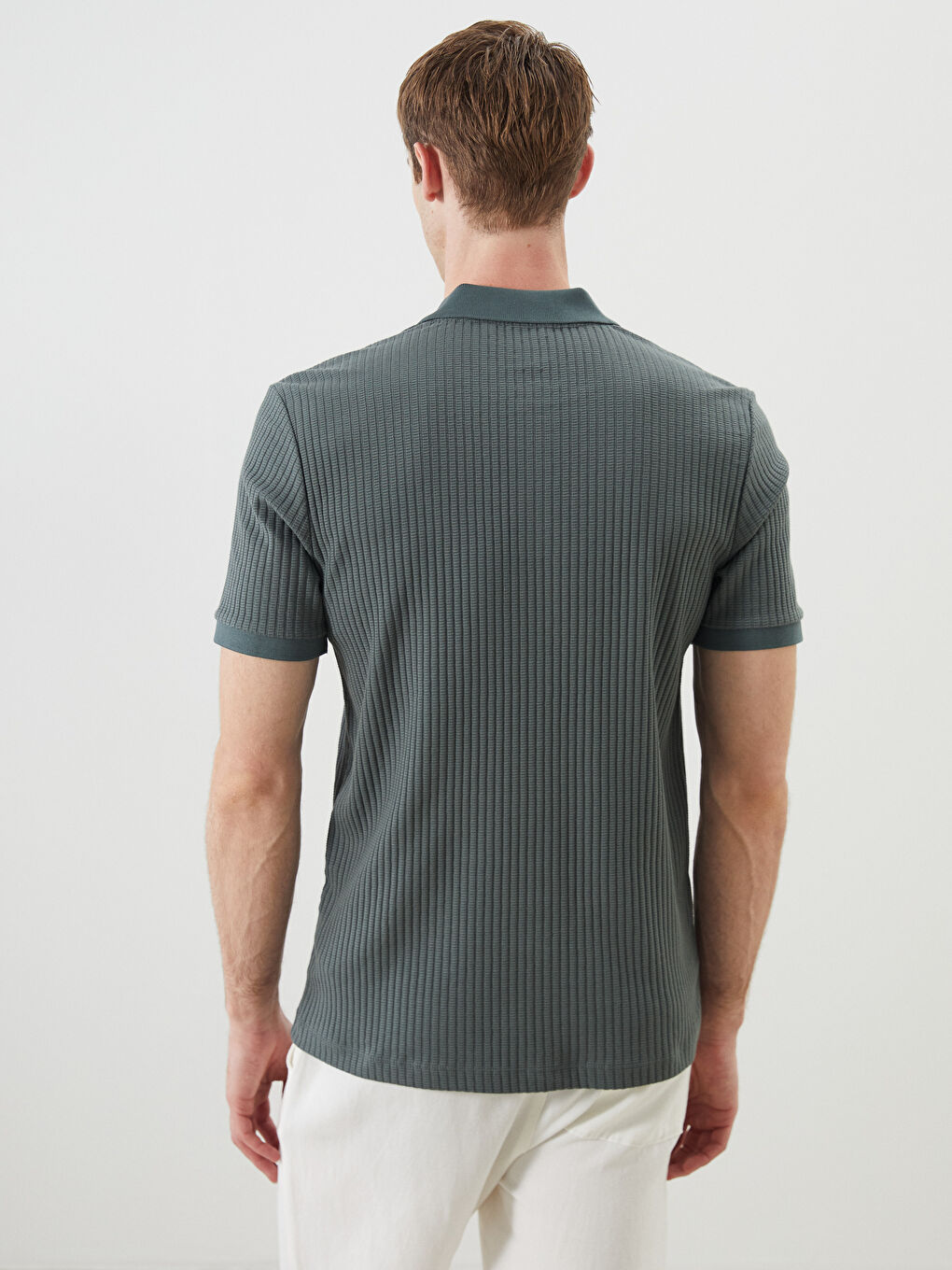 SOUTHBLUE Men's Polo Neck T-Shirt -S5Q766Z8-L1R