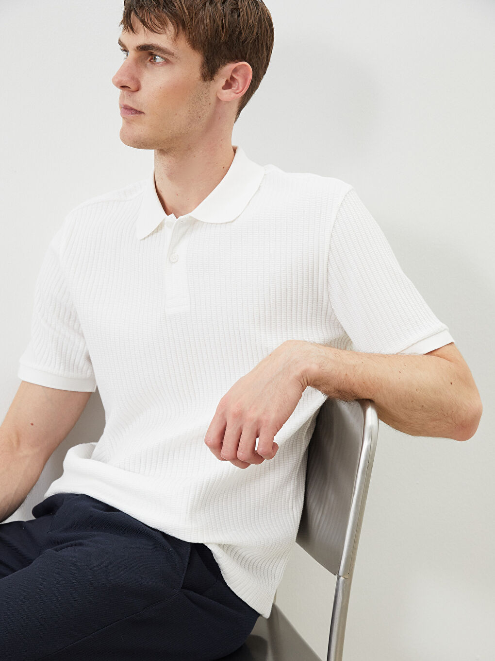 SOUTHBLUE Men's Polo Neck T-Shirt -S5Q766Z8-R9J