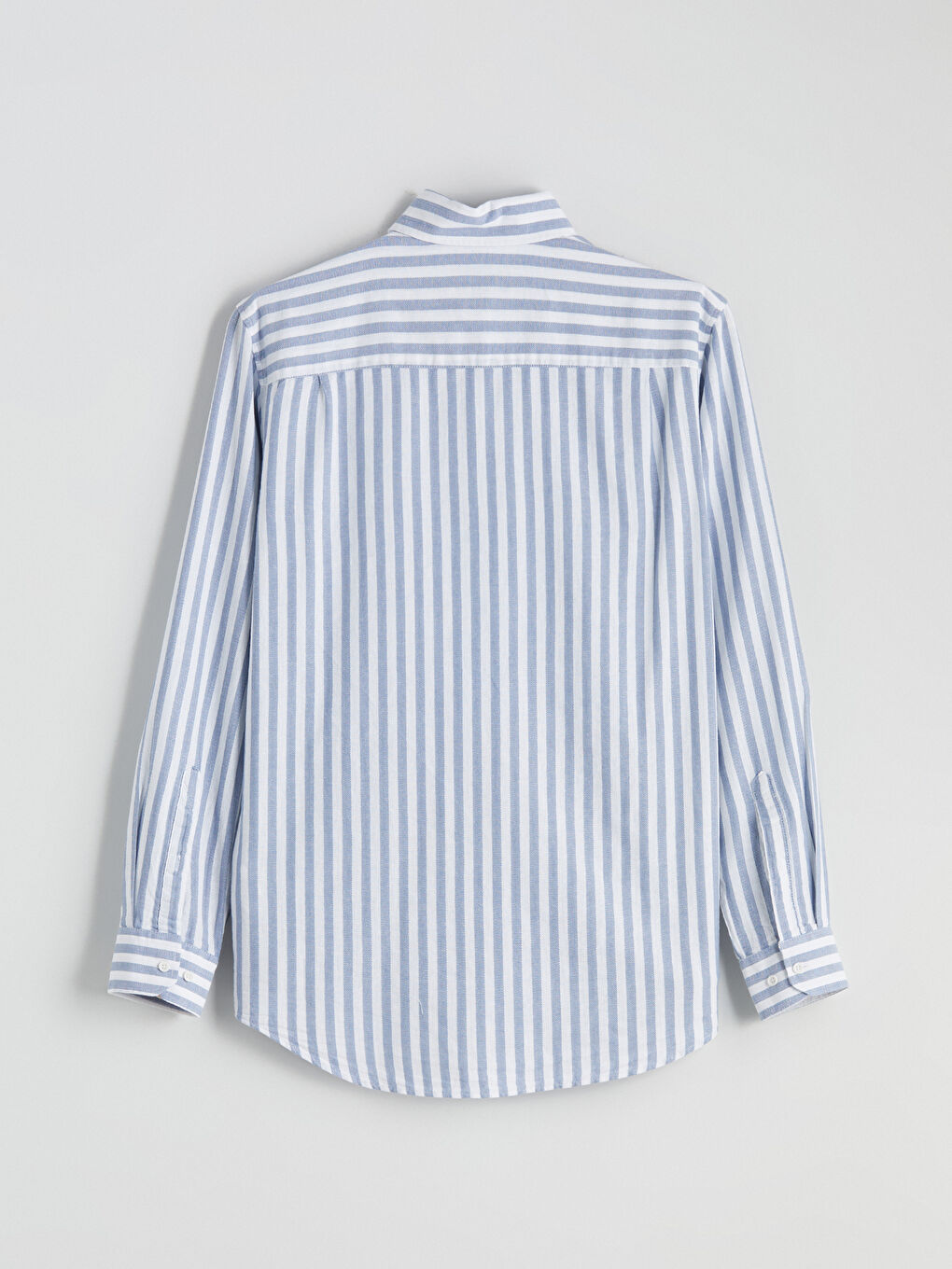 LC WAIKIKI Regular Fit Long Sleeve Striped Men's Shirt -S5Q776Z8-LEN