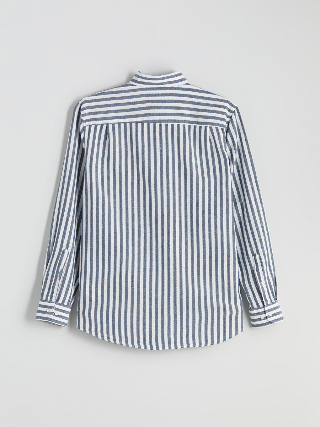 LC WAIKIKI Regular Fit Long Sleeve Striped Men's Shirt -S5Q776Z8-LGB