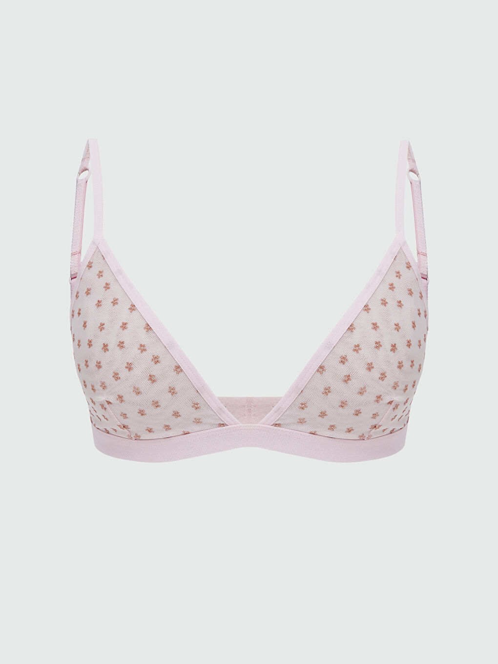 Non-Wired Non Padded Patterned First Bra -S5Q789Z8-LT4