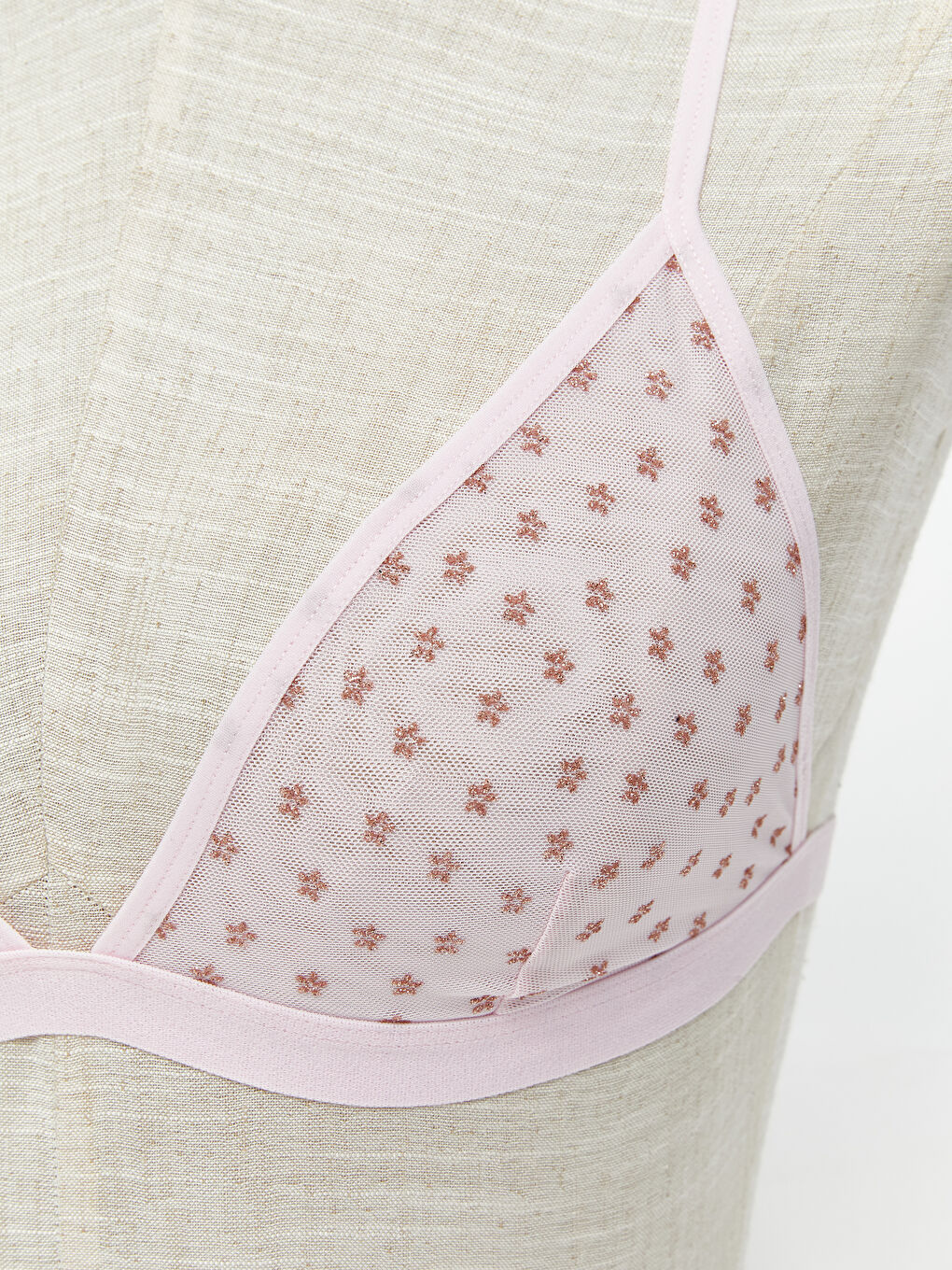 Non-Wired Non Padded Patterned First Bra -S5Q789Z8-LT4