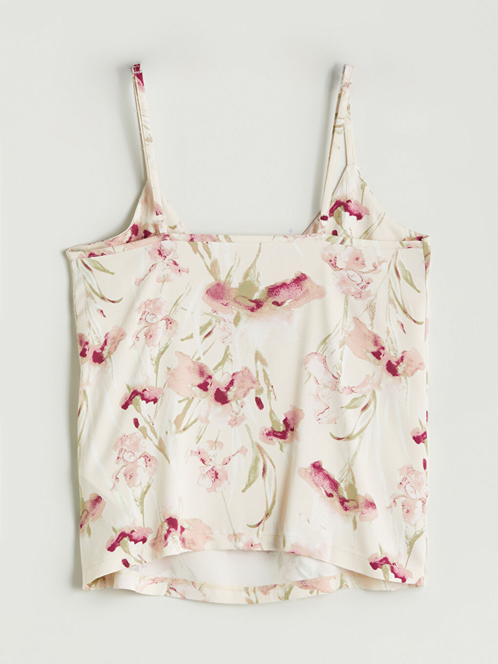 V-Neck Floral Strap Women's Pajamas Set -S5Q808Z8-LRA