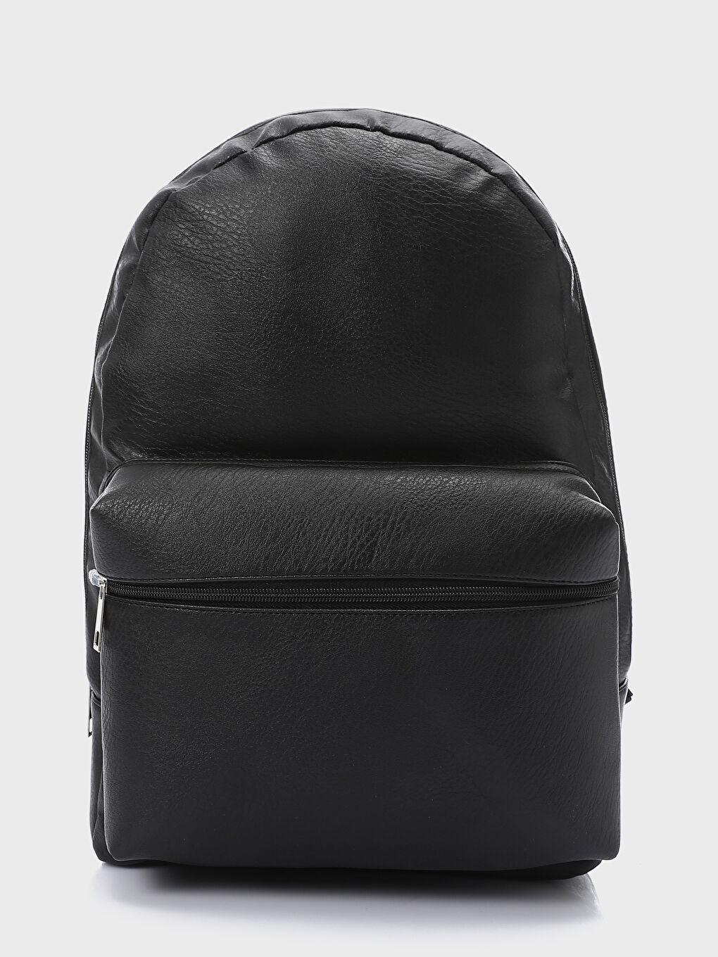 Faux Leather Men's Backpack-4