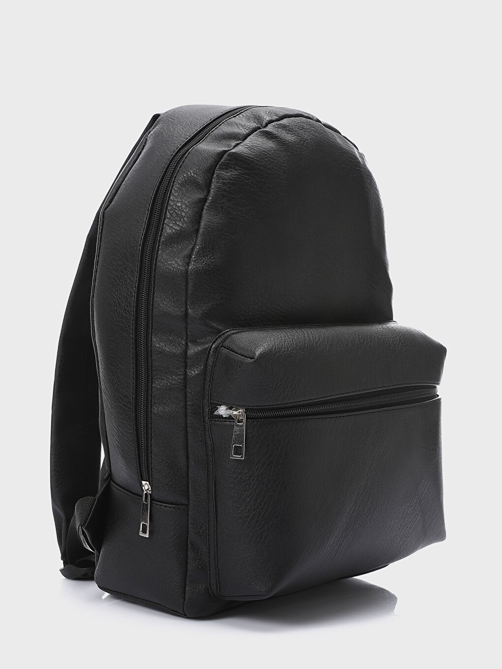 Faux Leather Men's Backpack-5