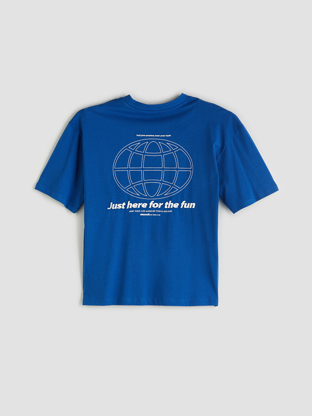 Crew Neck Printed Jersey Men's T-Shirt-9