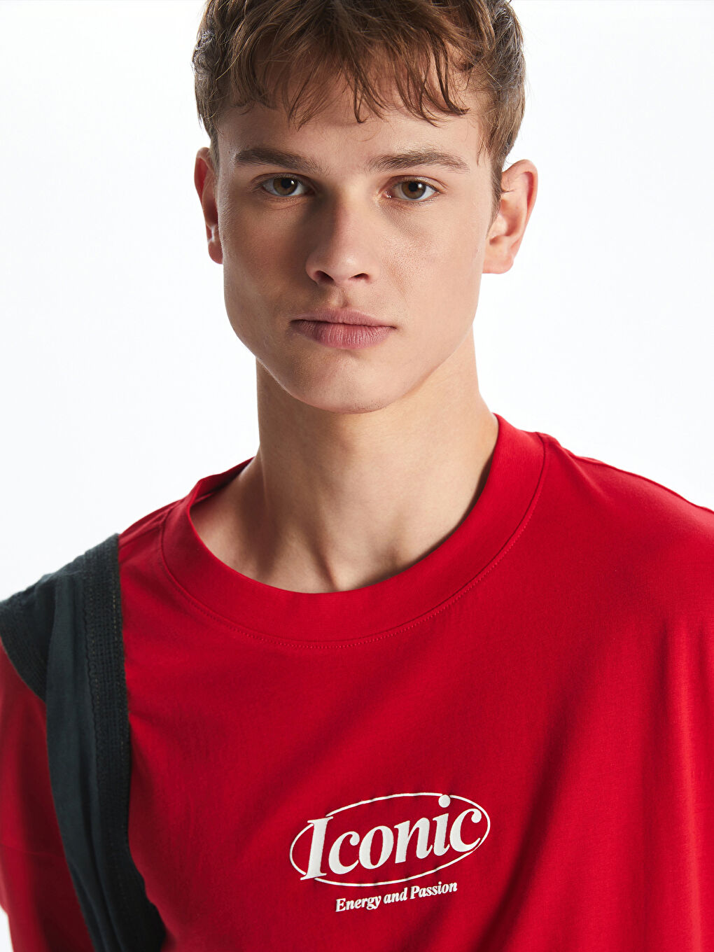 Crew Neck Printed Men's T-Shirt-2