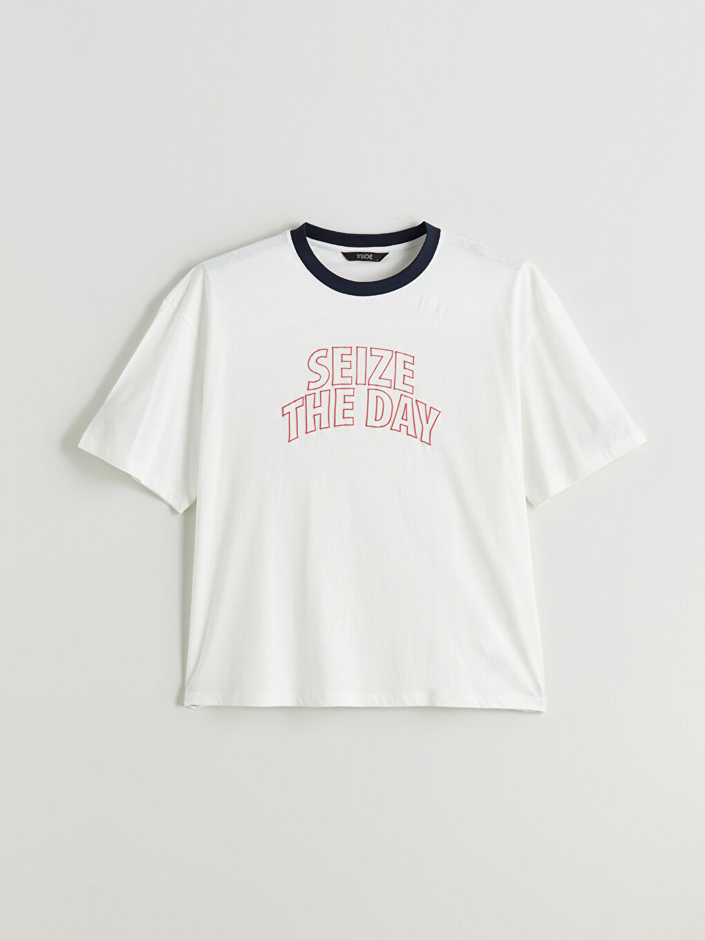 Crew Neck Printed Jersey Men's T-Shirt-8